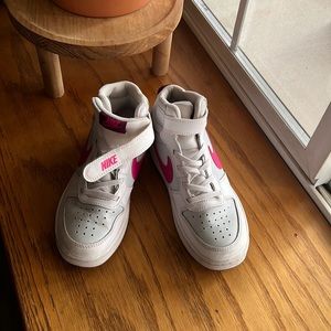 Nike high top shoes. Barely worn.